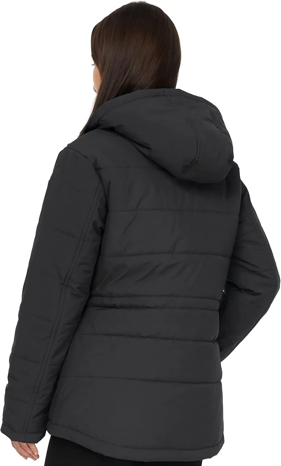 WenVen Women's Winter Water Resistant Warm Puffer Coat with Detachable Hood