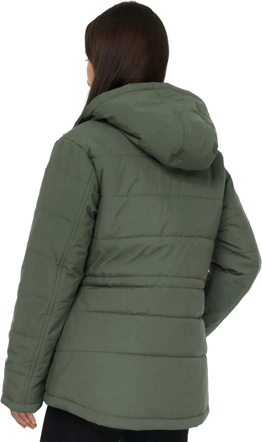 WenVen Women's Winter Water Resistant Warm Puffer Coat with Detachable Hood