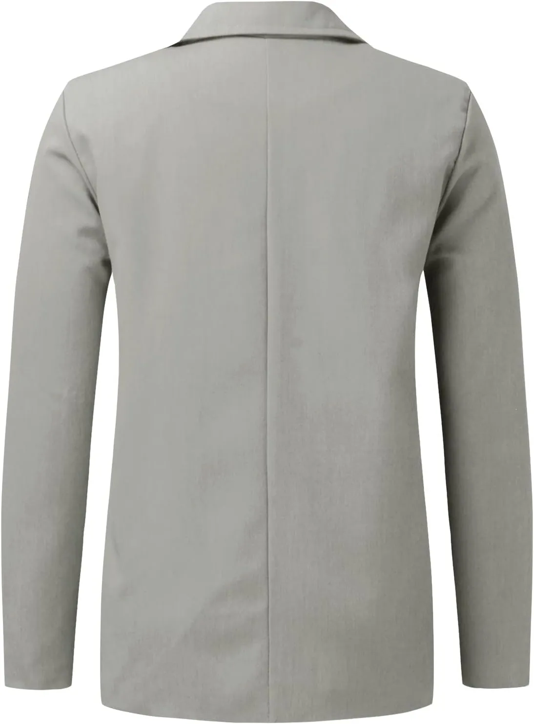Womens Casual Blazers Open Front,Outwear Jacket Suit Work Lady Solid Elegant Office Button Blazers for Women Business
