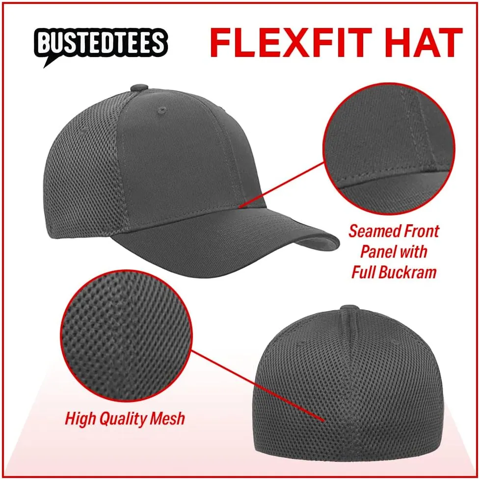 XRP Logo Hat Fitted Flexfit Hats Crypto Baseball Cap Ultrafibre Breathable Mesh Side for Casual Wear