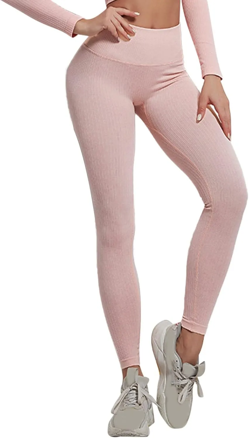 Yoga Pants for Womens Tummy Control High Waist Sexy Leggings Fitness Lightweight Comfy Soft Casual Trousers 2025
