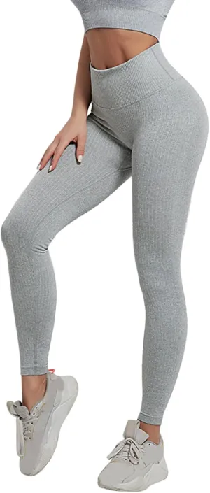 Yoga Pants for Womens Tummy Control High Waist Sexy Leggings Fitness Lightweight Comfy Soft Casual Trousers 2025